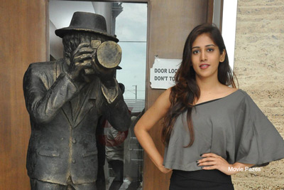 Chandini Chowdary Stills at an Interview